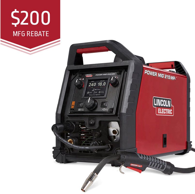 Lincoln Welders Lincoln Power MIG 215 MPi Multi-Process Welder K4876-1