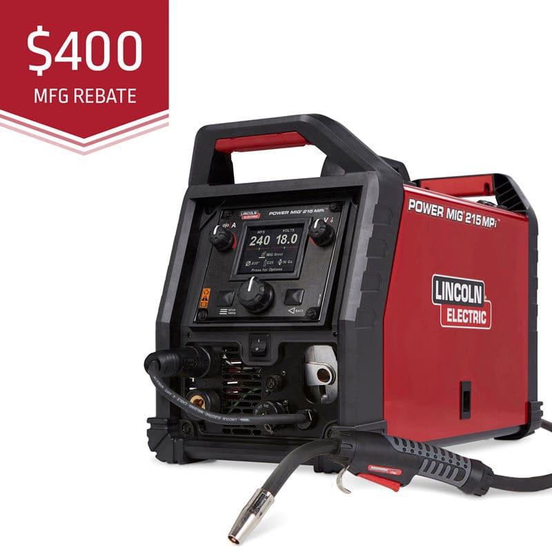 Lincoln Welders Lincoln Power MIG 215 MPi Multi-Process Welder K4876-1