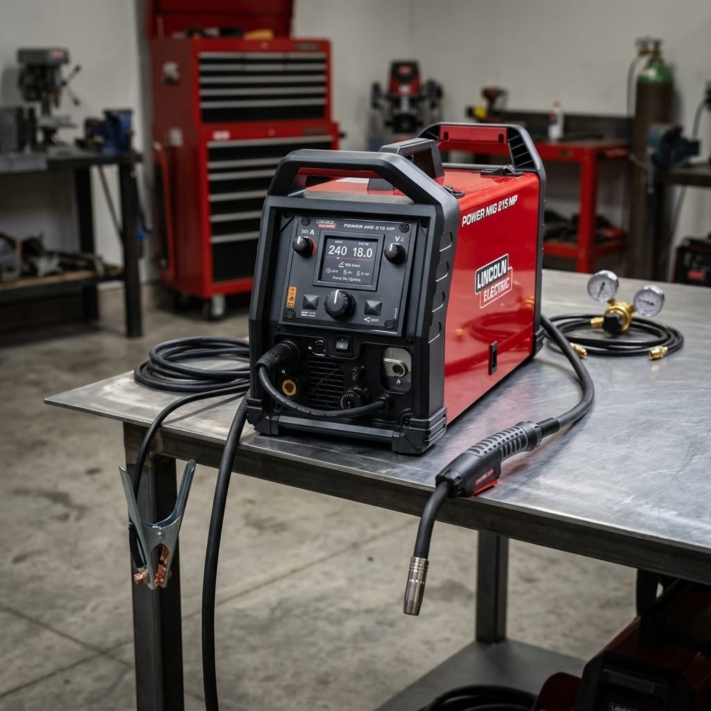 Multi-process welder — Workshop Lifestyle | Generated by Modelize