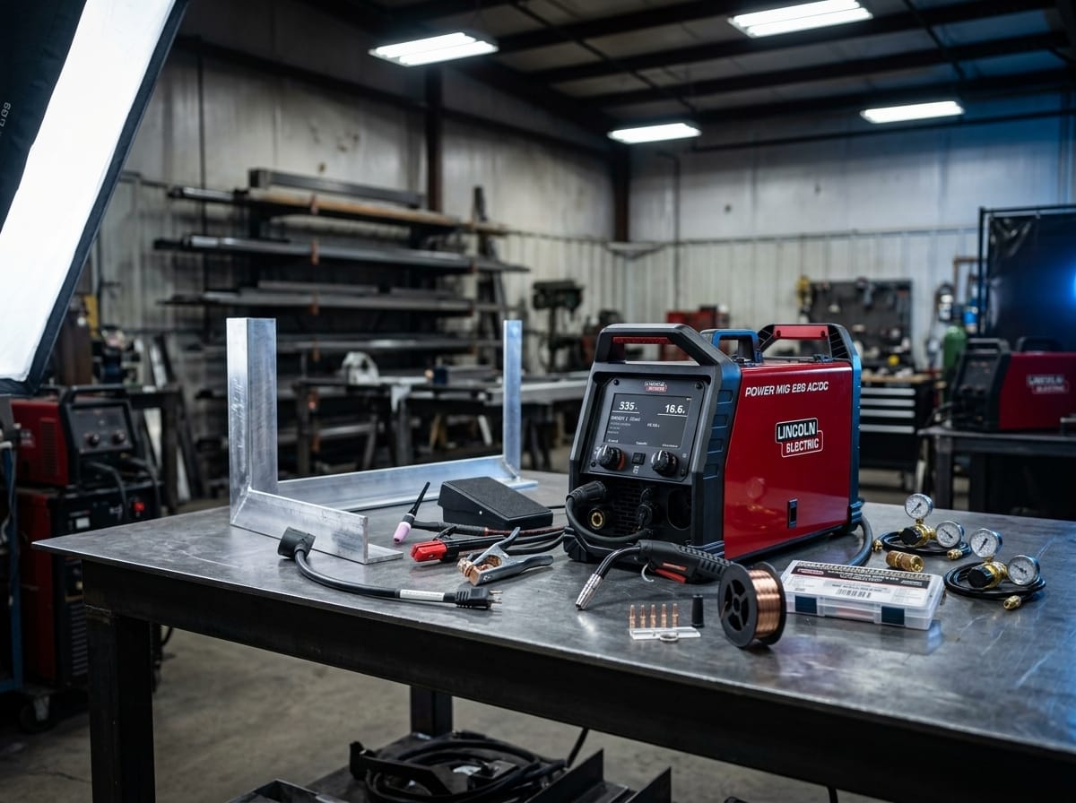 Multi-process welder — Workshop Lifestyle | Generated by Modelize