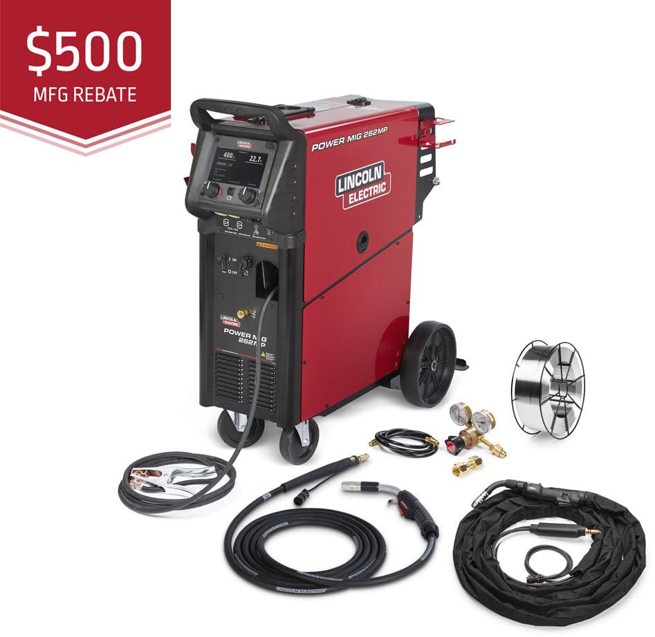 Lincoln Welders Lincoln POWER MIG 262MP Aluminum (Push-Pull) One-Pak K5638-1