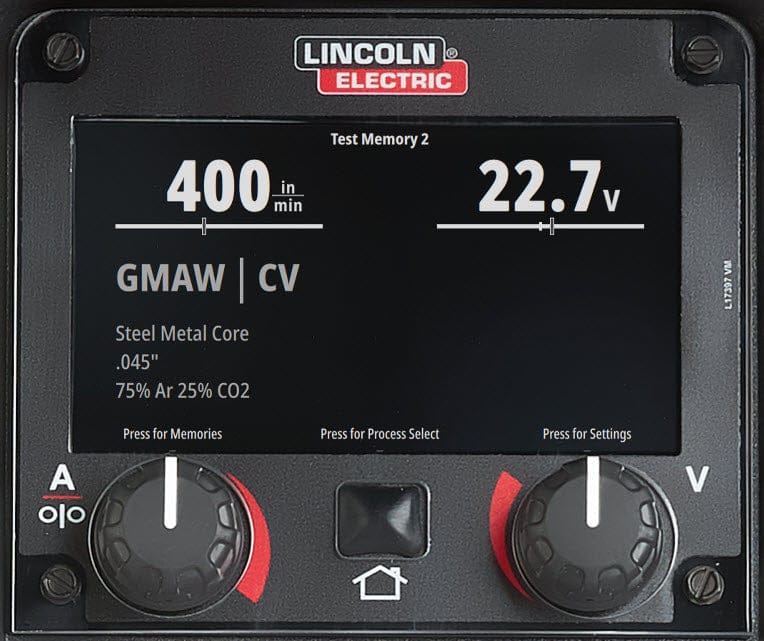 Lincoln Welders Lincoln POWER MIG 262P Pulsed MIG Welder K5378-1