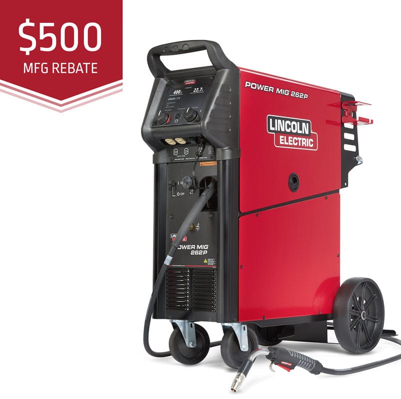 Lincoln Welders Lincoln POWER MIG 262P Pulsed MIG Welder K5378-1