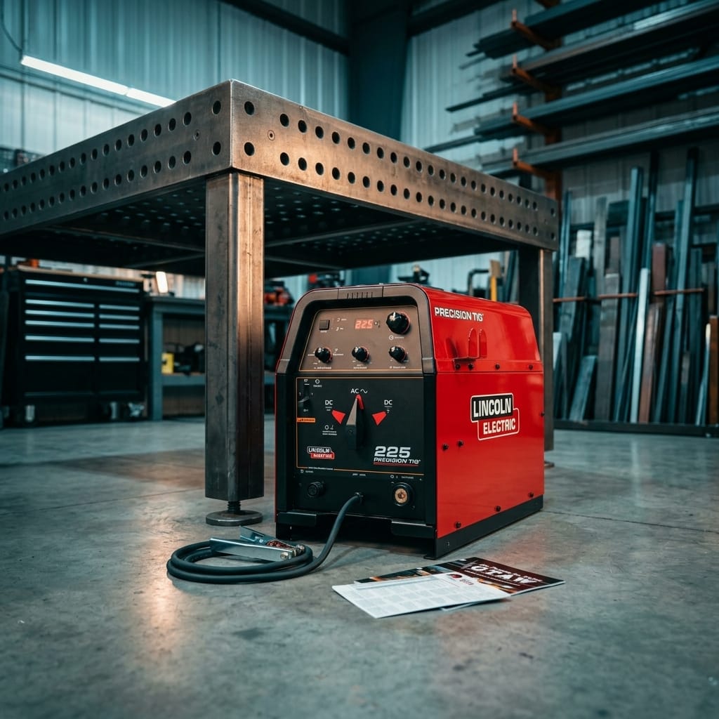 TIG Welder — Workshop Lifestyle | Generated by Modelize