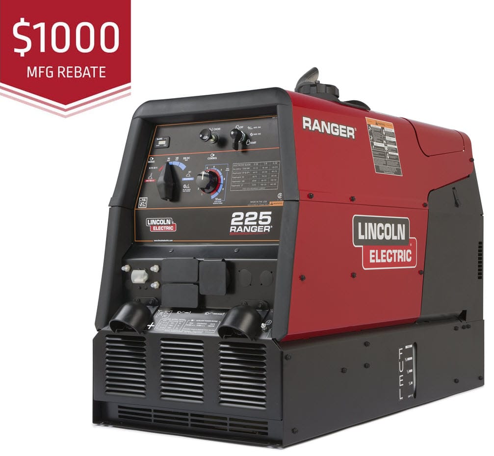Lincoln Welders Lincoln Ranger 225 Engine Driven Welder (Kohler) K2857-1