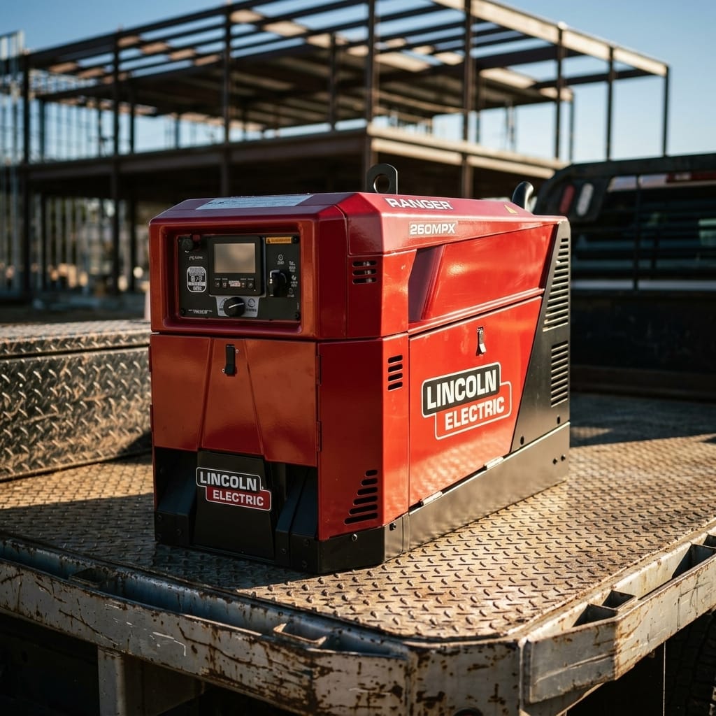 Engine-driven welder/generator — Job Site Portability | Generated by Modelize