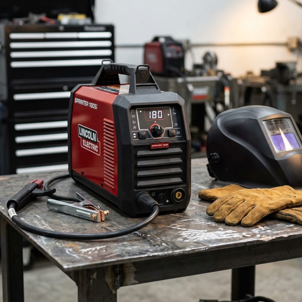Portable TIG and Stick Welder — Workshop Environment | Generated by Modelize