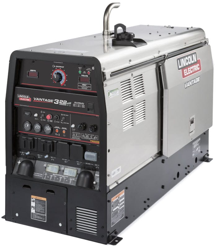 Lincoln Welders Lincoln Vantage 322 (Kubota) Diesel Engine Welder Ready-Pak 1
