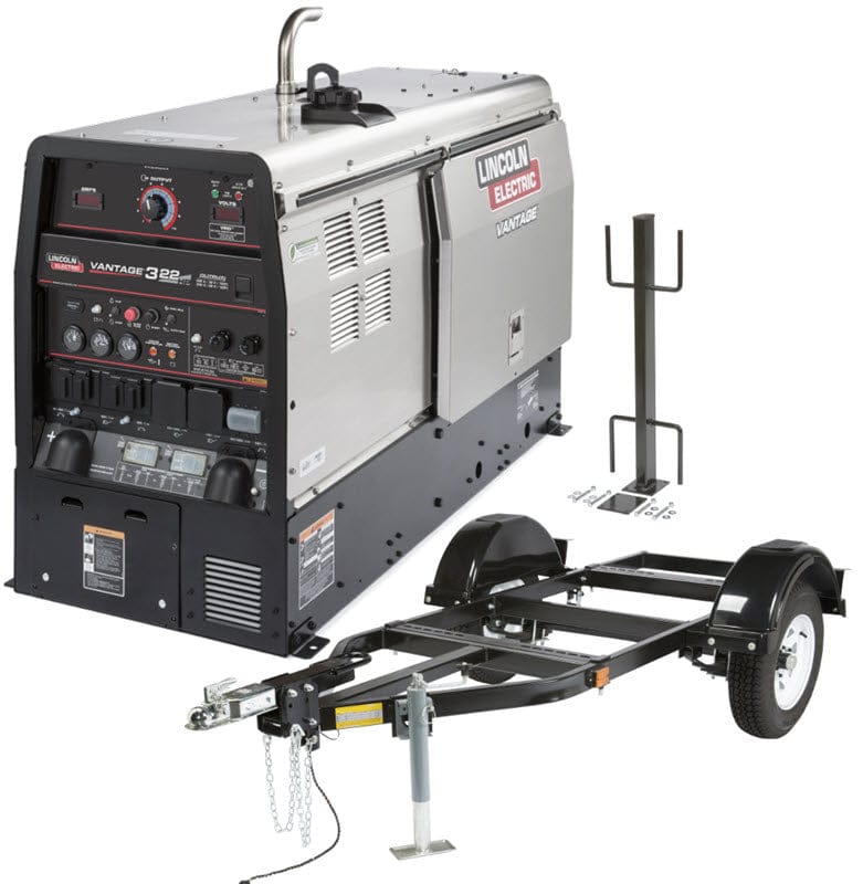 Lincoln Welders Lincoln Vantage 322 (Kubota) Diesel Engine Welder Ready-Pak 3
