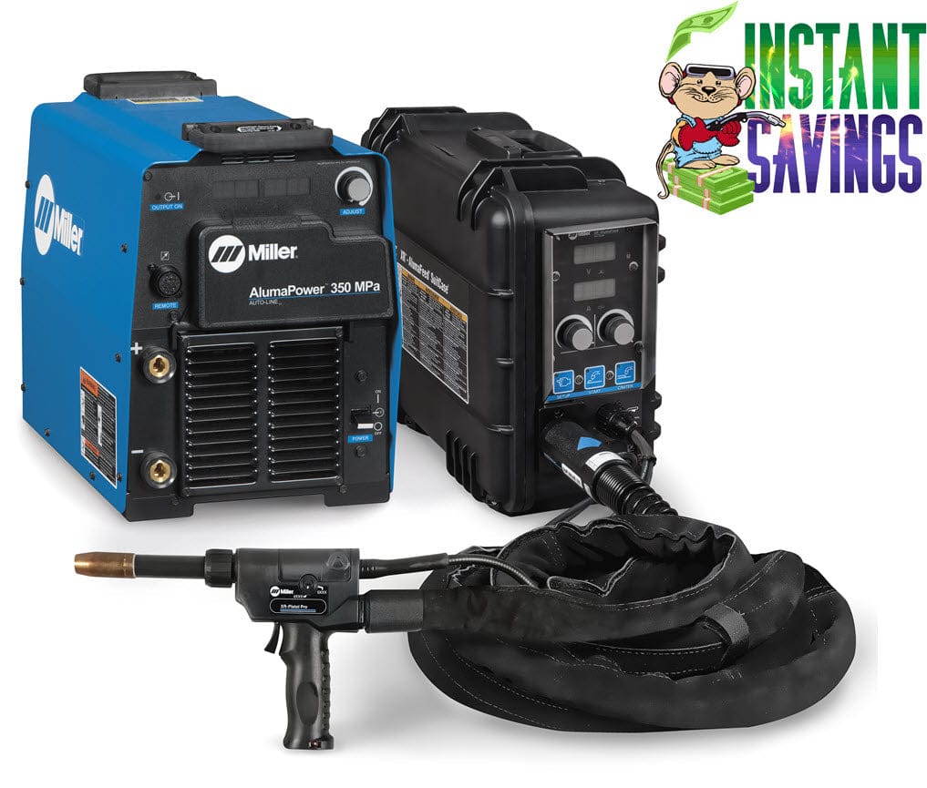 Miller Welders Miller AlumaFeed 350 XR-Pistol A 25 ft. 951836