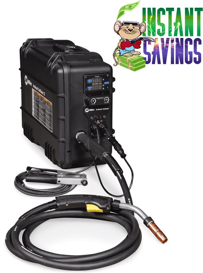 Miller Welders Miller ArcReach SuitCase 12 Wire Feeder w/Q300 Gun 951729001