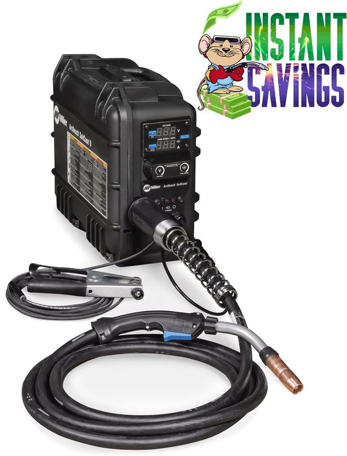 Miller Welders Miller ArcReach SuitCase 8 Wire Feeder w/S-Gun 951727001