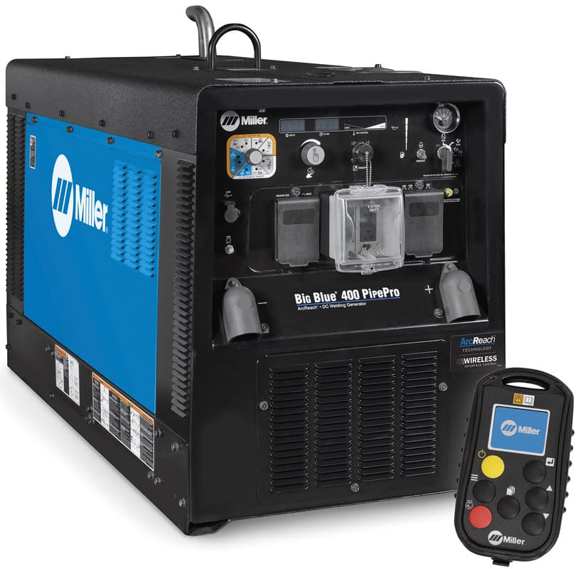 Miller Welders Miller Big Blue 400 Pipe Pro (Mitsubishi) w/Wireless Interface Control