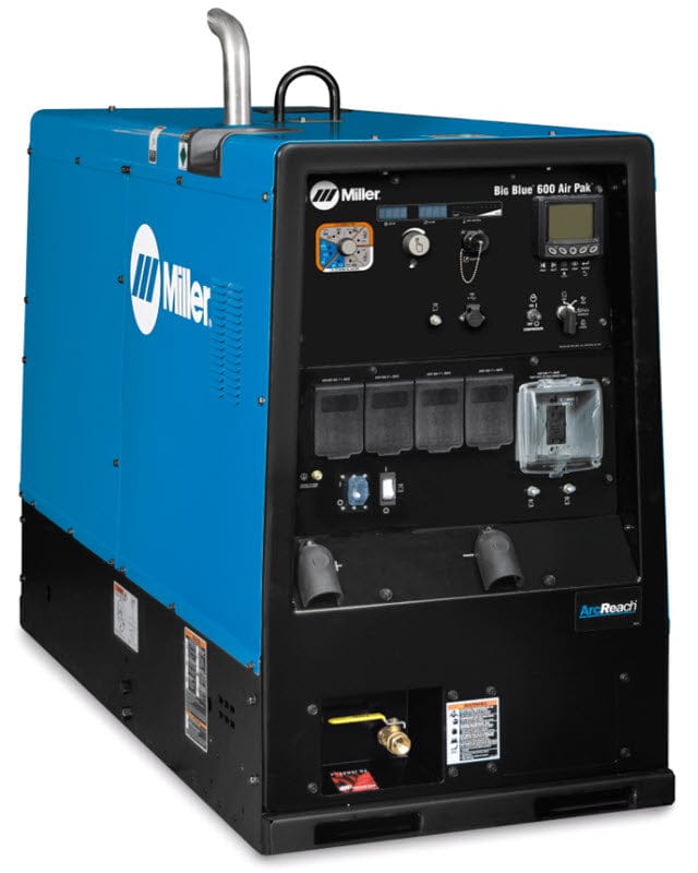 Miller Welders Miller Big Blue 600 Air Pak (Deutz) Diesel Welder w/ArcReach 907750