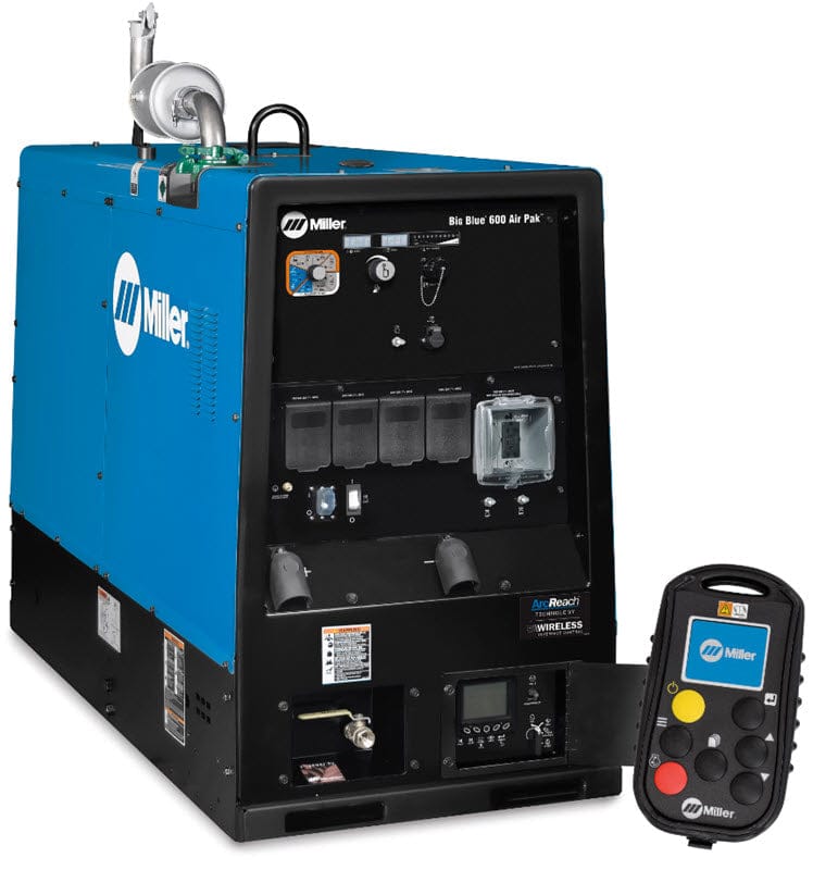 Miller Welders Miller Big Blue 600 Air Pak (Deutz) Truck Mount Spec w/WIC & ArcReach