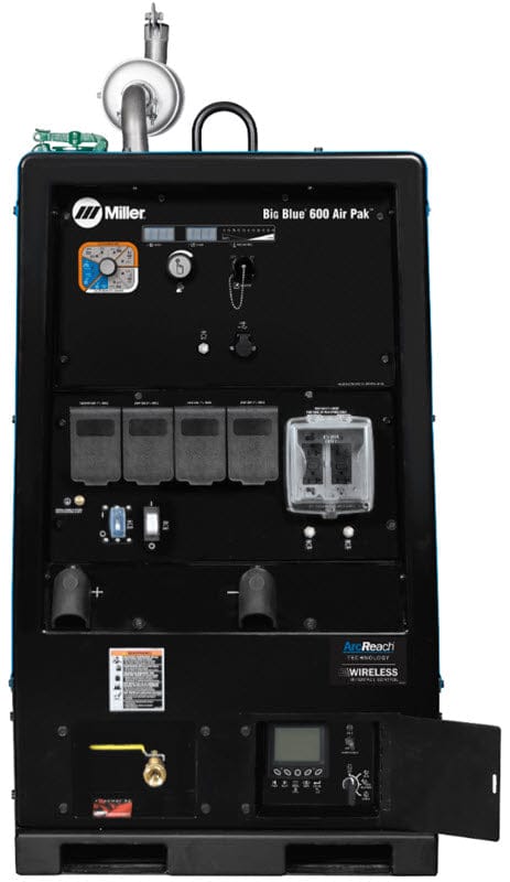 Miller Welders Miller Big Blue 600 Air Pak (Deutz) Truck Mount Spec w/WIC & ArcReach