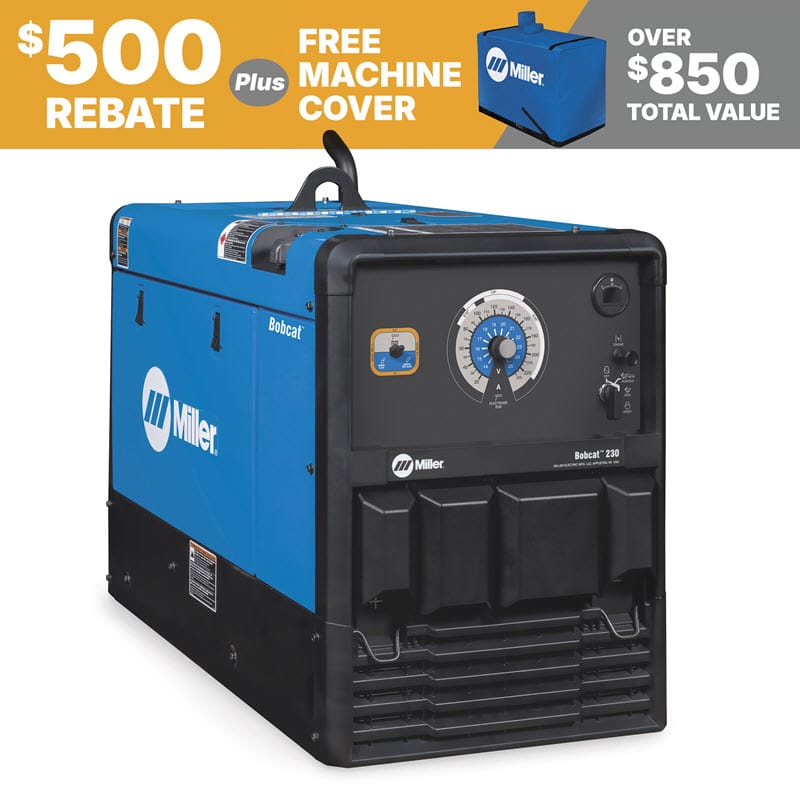 Miller Welders Briggs & Stratton Miller Bobcat 230 (Vanguard) Engine Driven Welder 907847