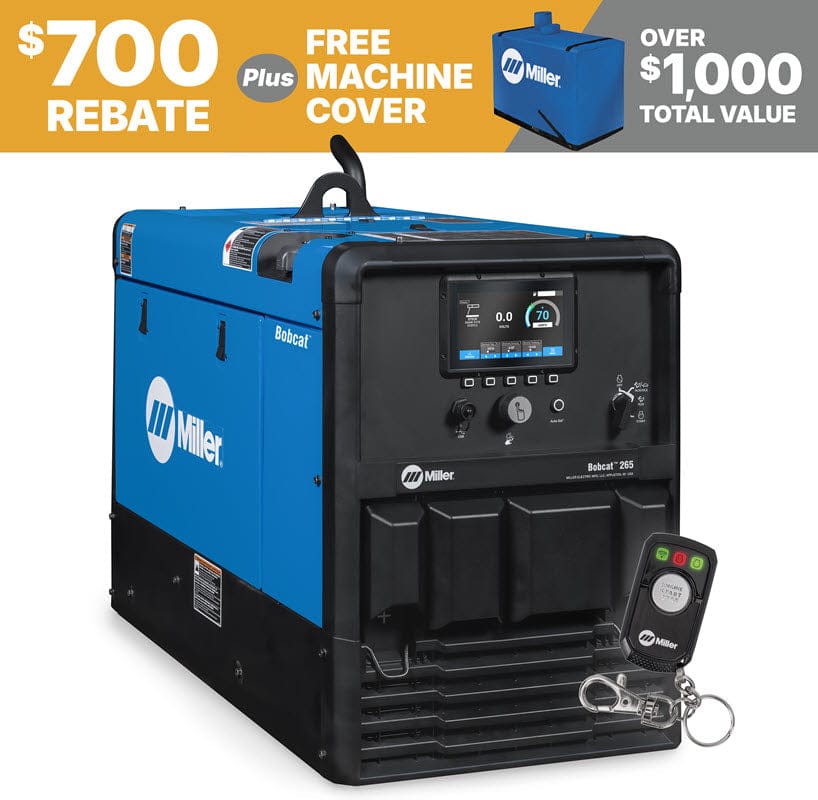 Miller Welders Miller Bobcat 265 (Kohler) Engine Driven Welder w/Remote Start/Stop 907826