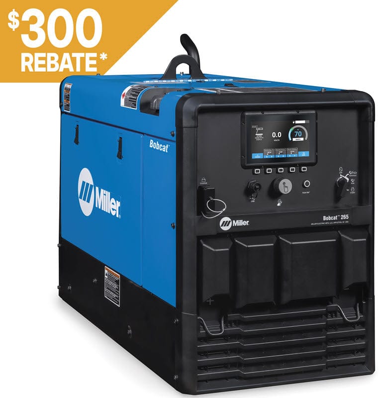 Miller Welders Miller Bobcat 265 Welder with Battery Charger 907826002