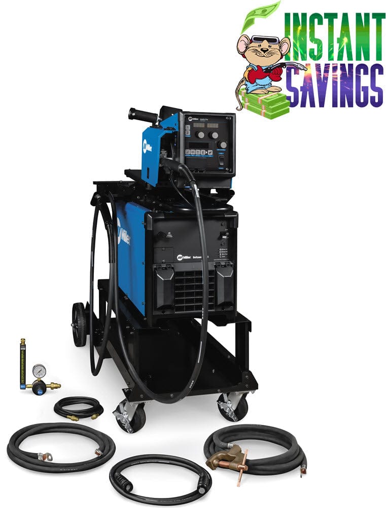 Miller Welders Miller Deltaweld 350 MIGRunner w/Intellx Pro Feeder 951000140