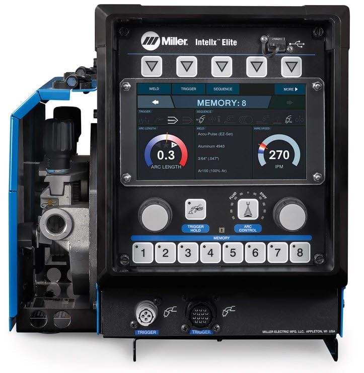 Miller Welders Miller Deltaweld 500 MIGRunner w/Intellx Elite Feeder 951949001