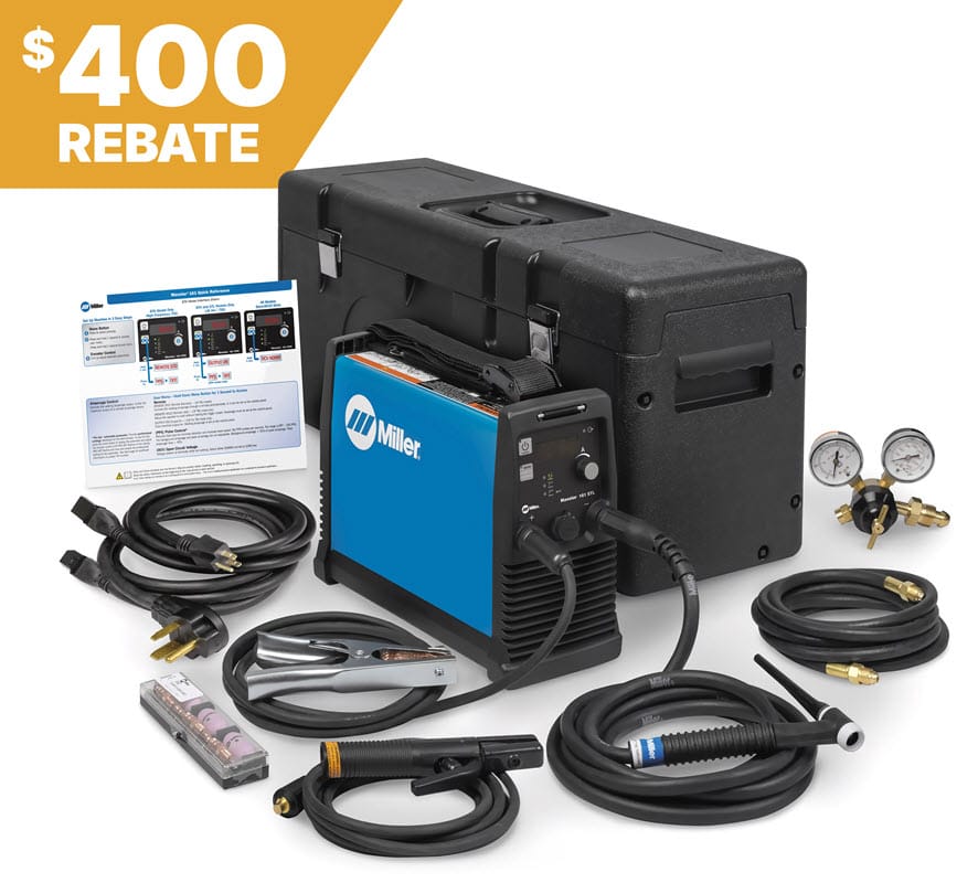 Miller Welders Miller Maxstar 161 STL TIG/Stick Welder Package 907710001