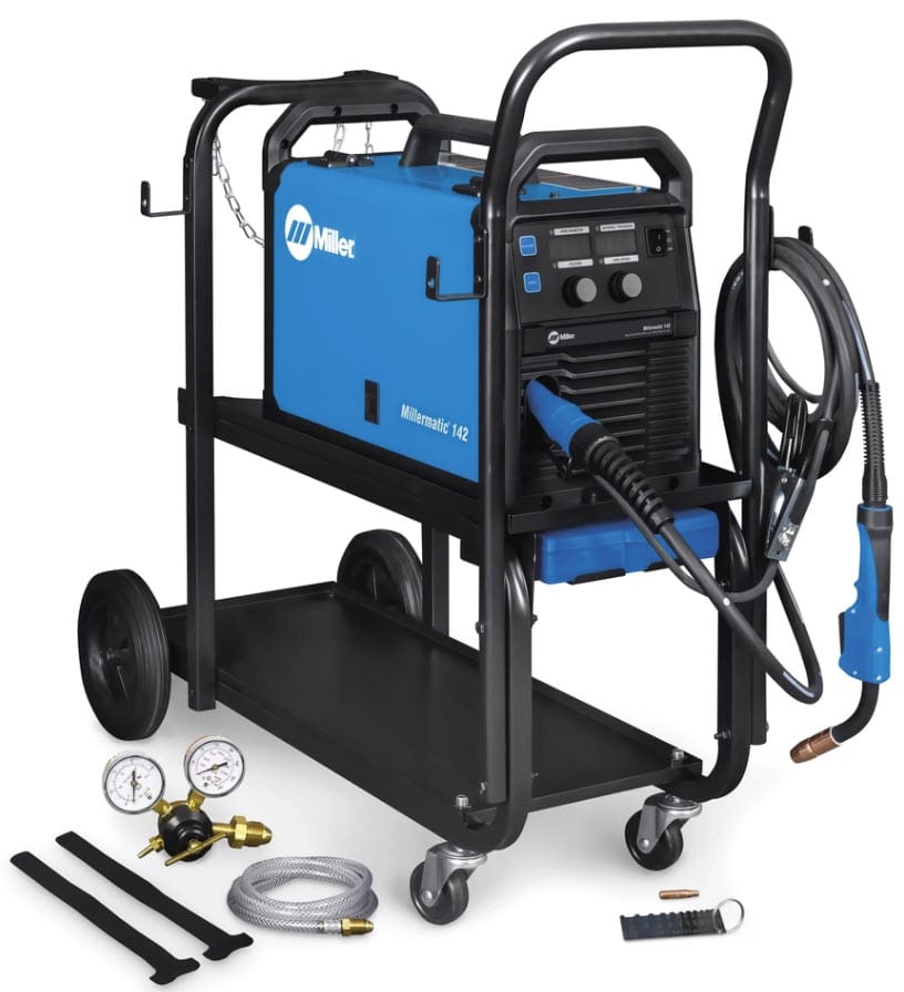 Miller Millermatic 142 MIG Welder with Cart 951000072