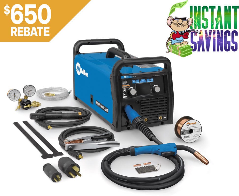 Miller Welders Miller Multimatic 215 Multiprocess Welder 907693