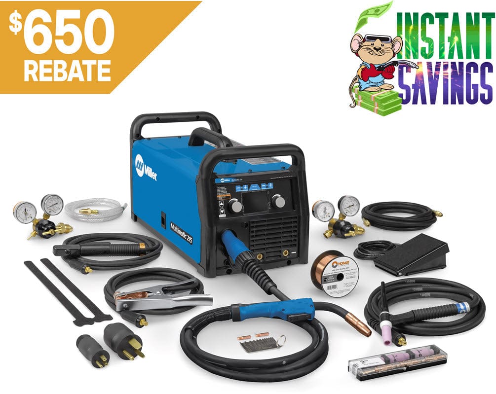 Miller Welders Miller Multimatic 215 With TIG Kit 951674