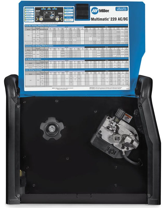 Miller Multimatic 220 AC/DC Welder w/Dual Cylinder Cart 951000070