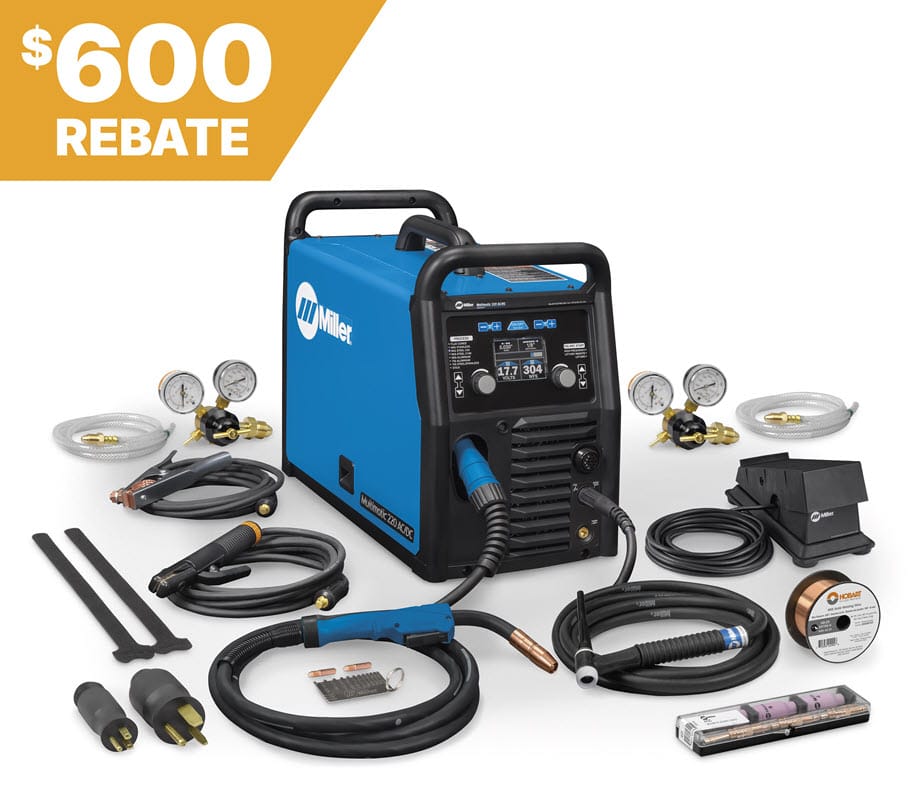 Miller Welders Miller Multimatic 220 AC/DC Multi-Process Welder 907757