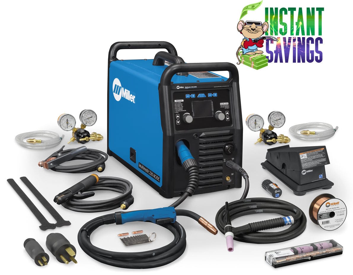 Miller Welders Miller Multimatic 220 AC/DC w/Wireless Foot Control 907757002