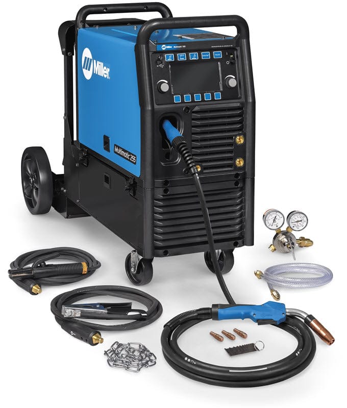 Miller Welders Miller Multimatic 255 Multiprocess Welder w/EZ-Latch Running Gear 951767
