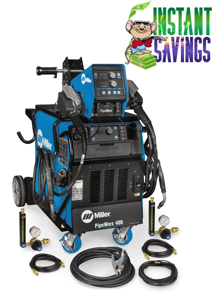 Miller Welders Miller PipeWorx 400 Welding System Package 230/460V 951000094