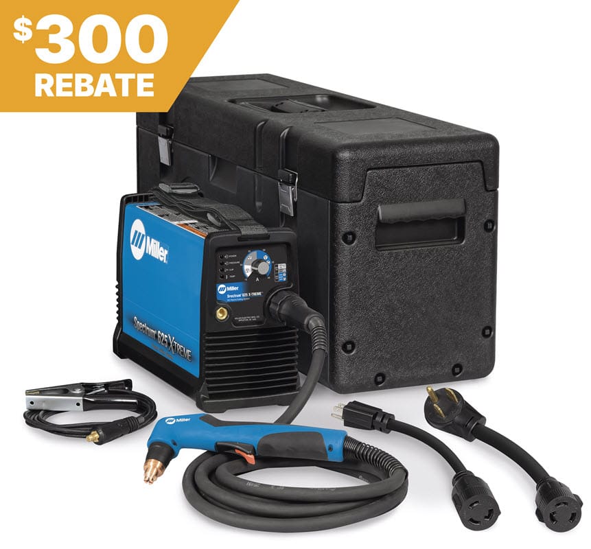 Miller Welders 20 ft Miller Spectrum 625 X-TREME Plasma Cutter w/20 ft. Torch 907579001