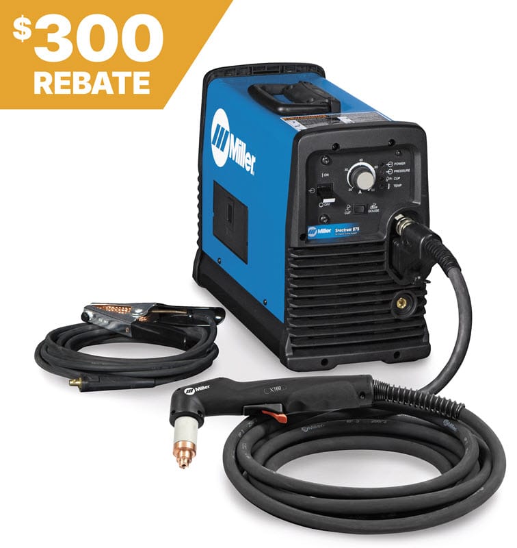 MIller Welders 20 ft Miller Spectrum 875 Plasma Cutter  w/20 ft. Torch 907850