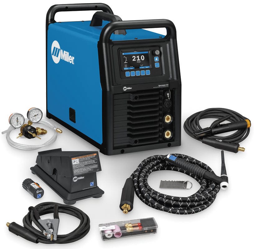 Miller Welders Miller Syncrowave 212 Air-Cooled TIG Welder Package w/Wireless Foot Control 907939