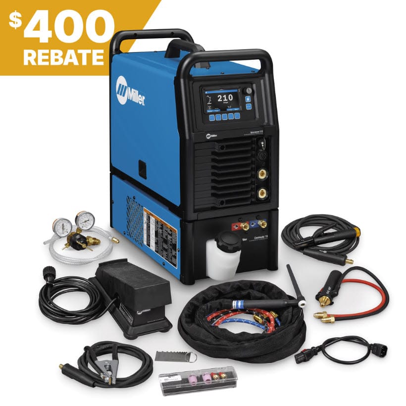 Miller Syncrowave 212 Water-Cooled TIG Welder Package 951000201