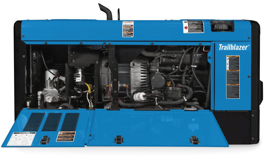 Miller Welders Miller Trailblazer 330 Air Pak w/Excel Power, Battery Charge, & Cooler/Separator 907836002