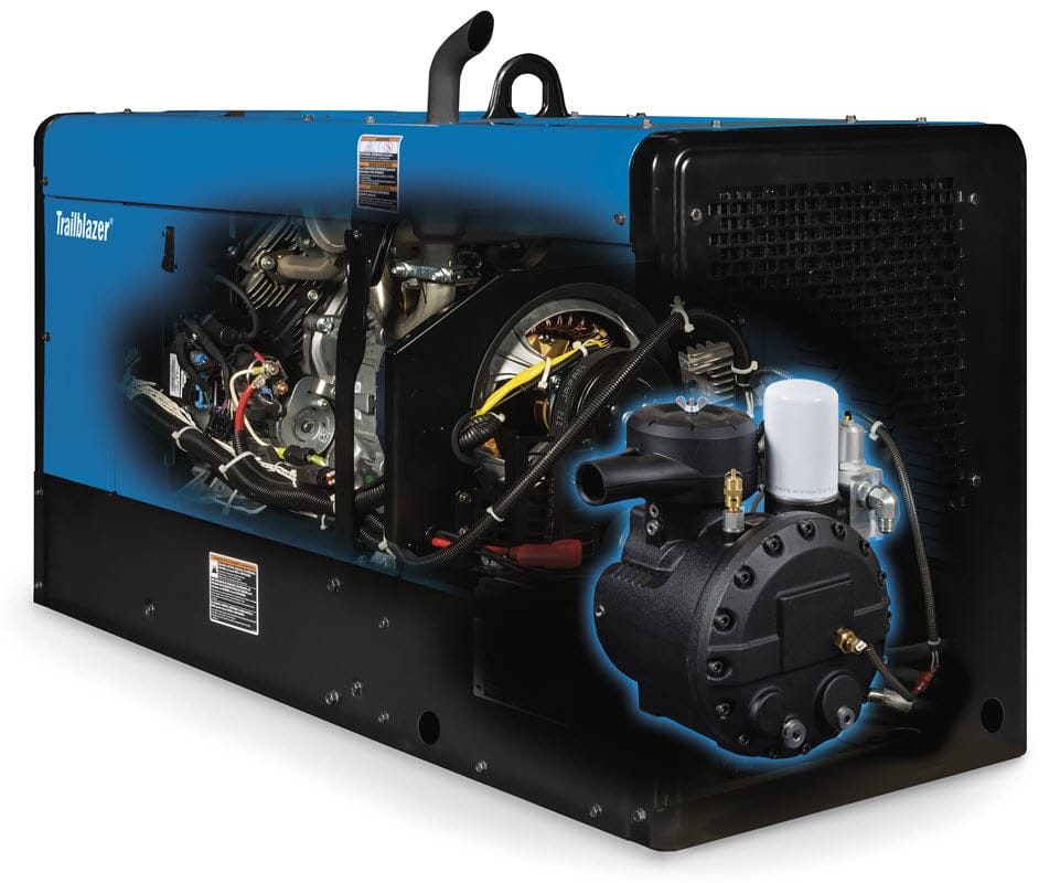 Miller Welders Miller Trailblazer 330 Air Pak w/Excel Power, Battery Charge, & Cooler/Separator 907836002