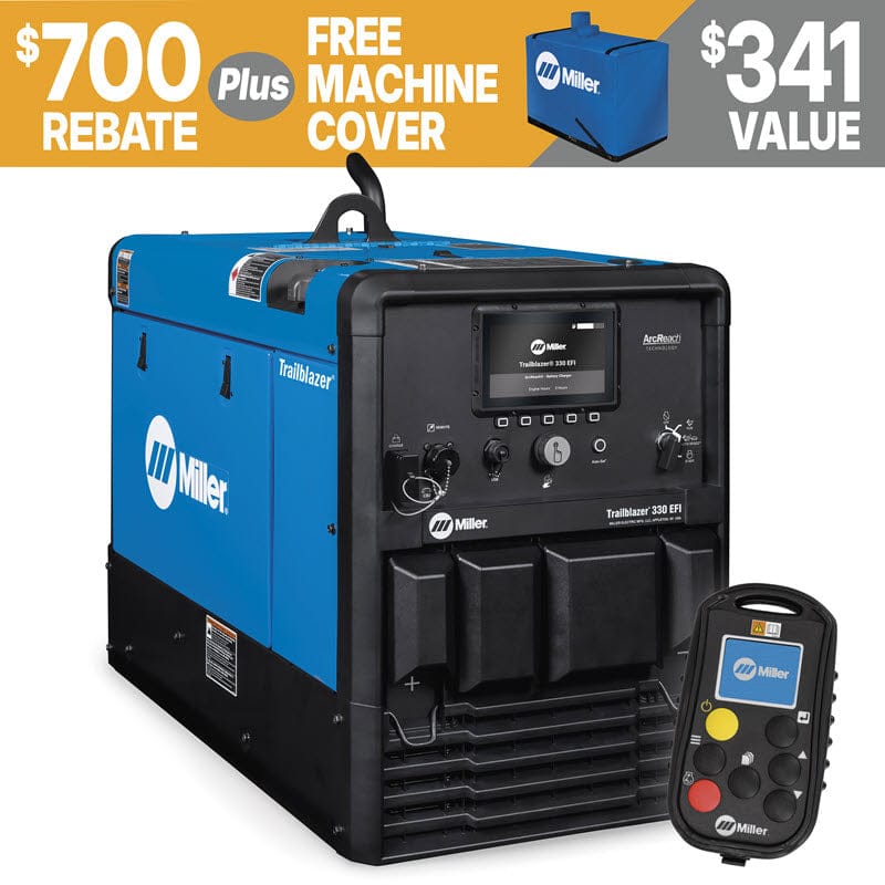 Miller Welders Miller Trailblazer 330 EFI w/Excel Power, Charger & WIC 907832004