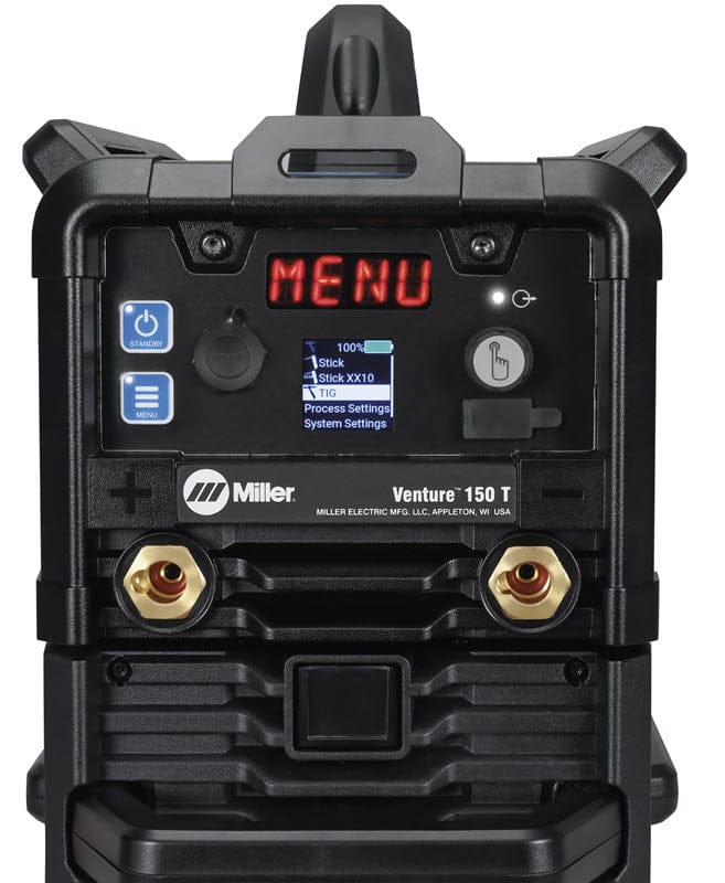 Miller Welders Miller Venture 150 T Battery Welder w/400Wh Battery, Charger  and TIG Kit 951000257
