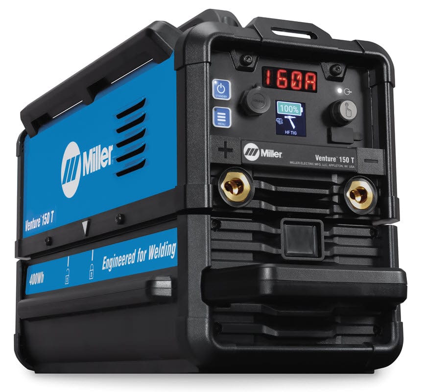 Miller Welders Miller Venture 150 T Battery Welder with 400Wh Battery, Charger  and TIG Kit 951000256