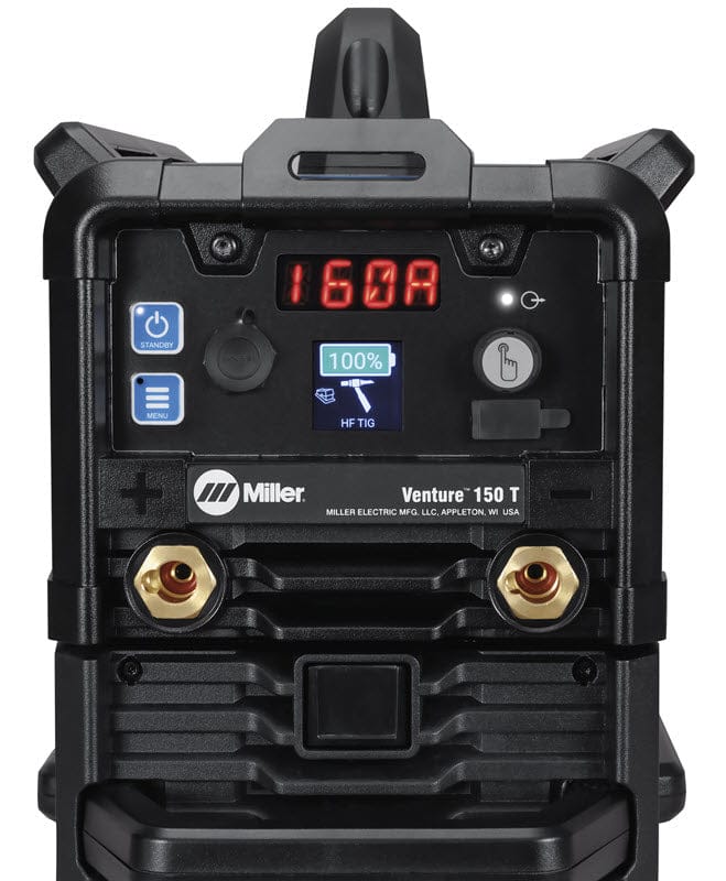 Miller Welders Miller Venture 150 T Battery Welder with 400Wh Battery, Charger  and TIG Kit 951000256