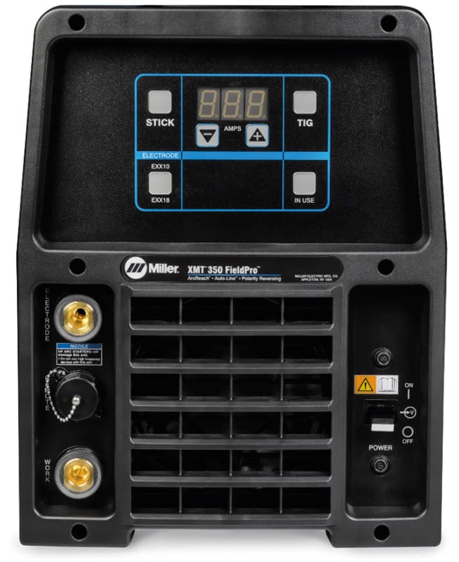 Miller Welders Miller XMT 350 FieldPro Polarity Reversing ArcReach Smart Feeder Package 951739