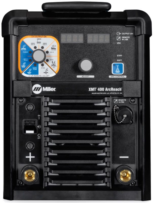 Miller Welders Miller XMT 400 ArcReach Multiprocess Welder (Dinse) 907865004