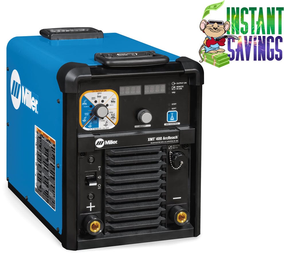 Miller Welders Miller XMT 400 ArcReach Multiprocess Welder (Tweco) 907865