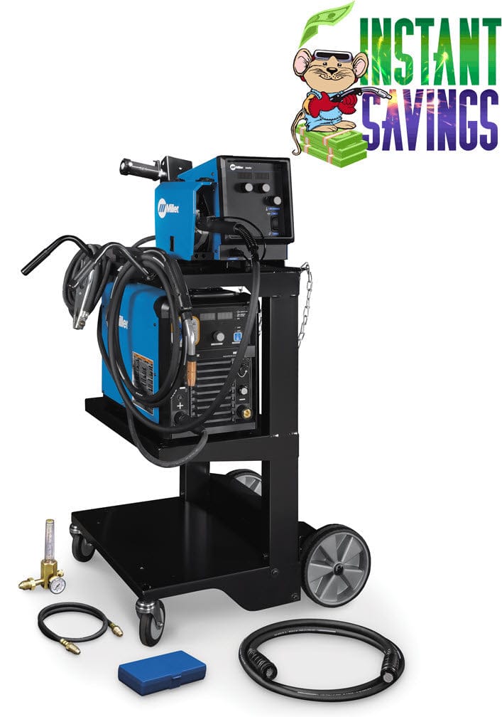 Miller Welders Miller XMT 400 MIGRunner w/Intellx Basic Wire Feeder 951971
