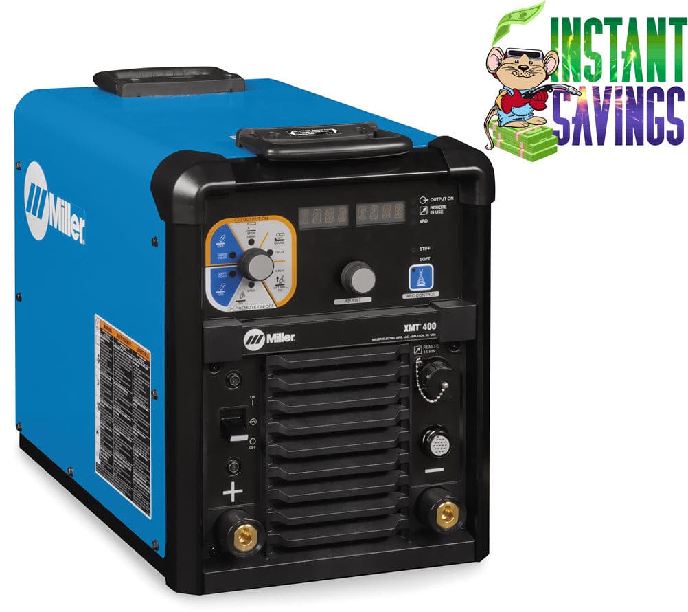 Miller Welders Miller XMT 400 Multiprocess Welder (Dinse) 907881