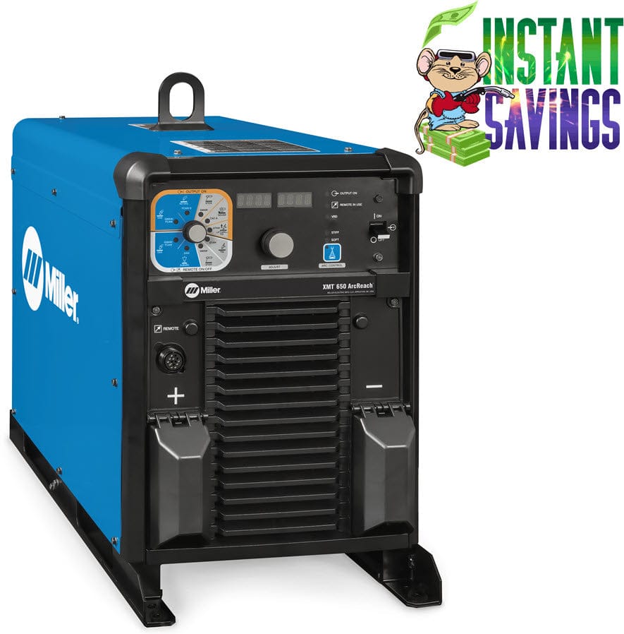 Miller Welders Miller XMT 650 ArcReach Multiprocess Welder 460V 907823